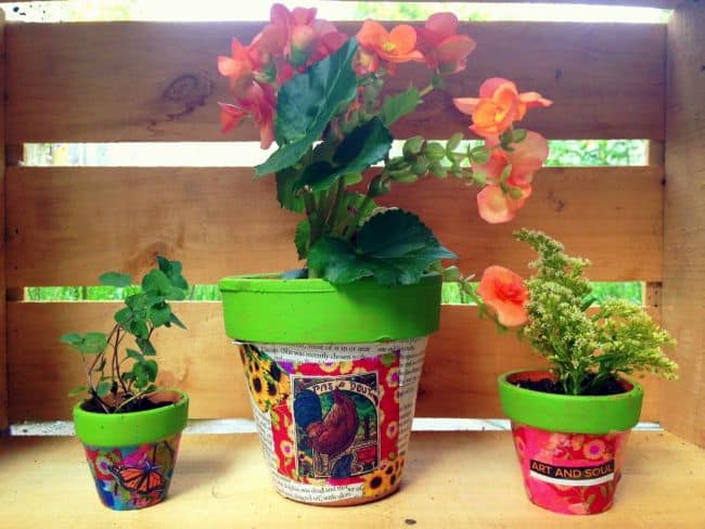 Homemade Flower Pots Ideas