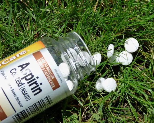 Aspirin uses in Garden