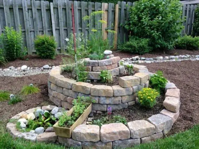 Spiral Herb Garden