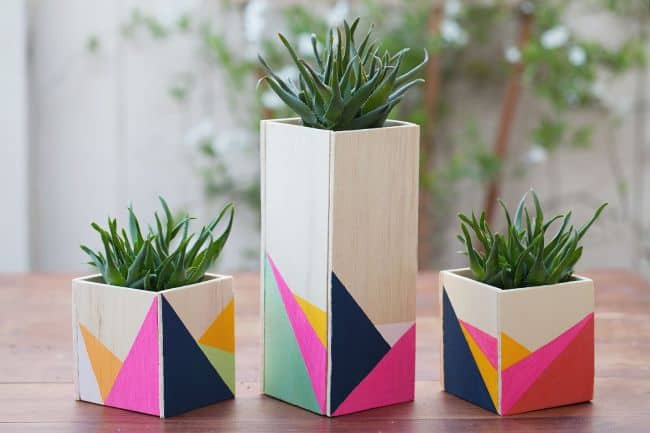  Small Wooden Planter Box