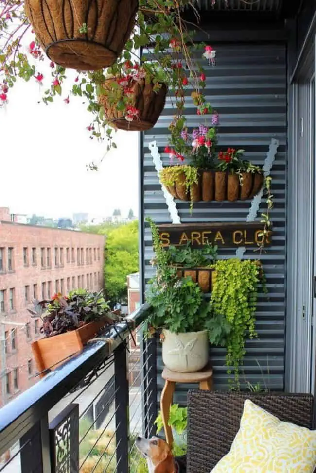 Small Apartment Balcony Garden Ideas