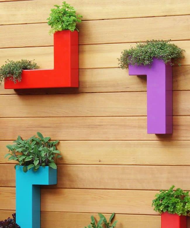 Metal Wall Planters