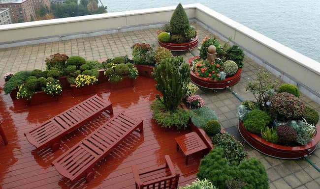 rooftop garden design