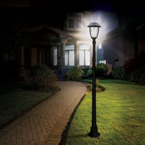 Solar Powered Lamp Posts