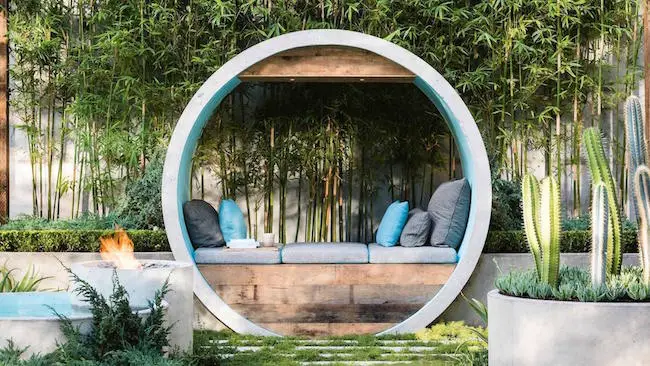 Cozy Seating Area Japanese Garden Ideas