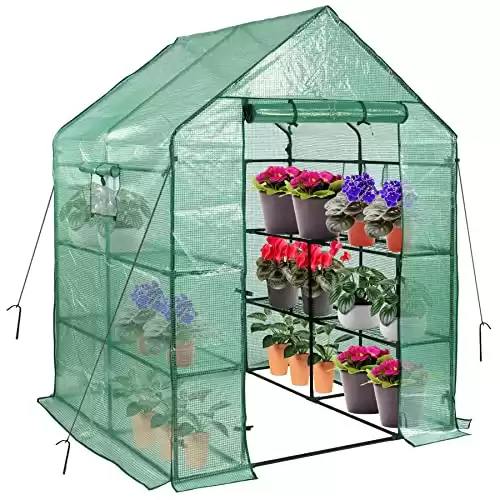 Portable Green House with Anchors & Ropes